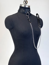 Women's Body Belly Band Neck Drawstring Collar Collar and Leash Set for Women Fetish Couple Game Role Play Props AccessorieSs