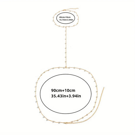 Simple Multilayer Rhinestone Back Chain Necklaces for Women Sexy Metal Shiny Crystal Bikini Waist Chain Body Chain Jewelry Gifts