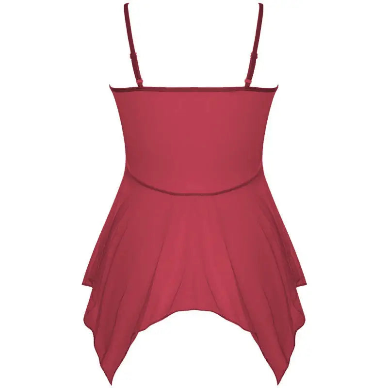Tulle Suspenders Exquisite Women's Lencerias Lace V-Neck Underwear Semi-transparent Thong Dress Set Females Lingerie Nightgowns