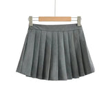 Sexy Women Pleated Skirts High Waist Summer Vintage Mini Skirts Korean Tennis Student White Designed Dance Skirt