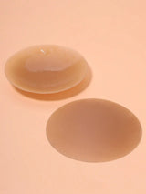 2/4pcs Ultra-Thin Reusable Nipple Covers With Gift Box, Portable Invisible Adhesive Breast Petals, Anti-Nipple Protrusion Pads, Lingerie Accessories, Suitable For Wedding
