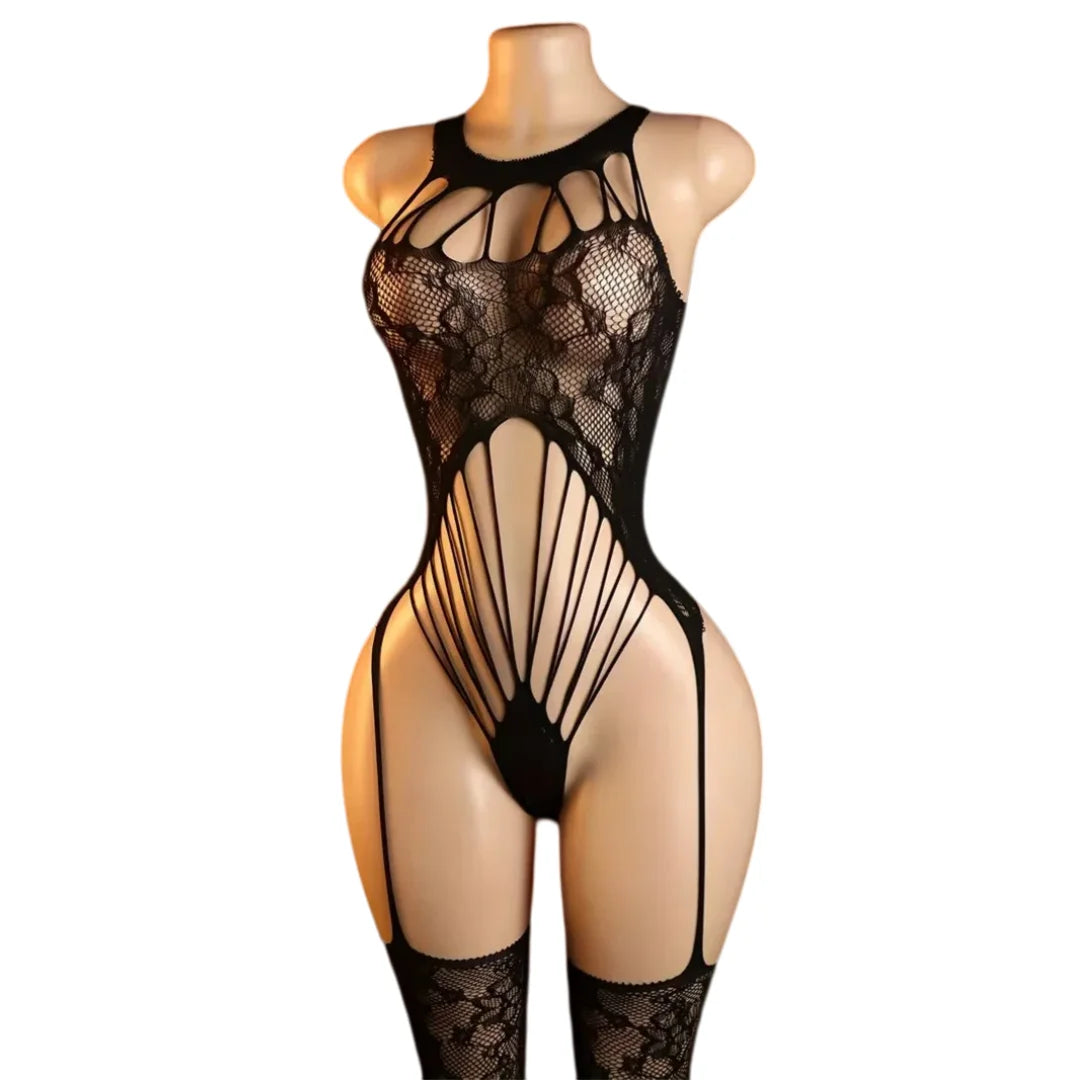 Sexy Adult Babydolls Teddies Bodysuit Erotic Lingerie Sexybodysuit Woman Nighty Porno Underwear Women Crotchless Clothing