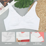 Sheroine Plus Size Women Wireless Bras Full Coverage Soft Seamless Underwear Breathable Lingerie Non-Padded Comfort Bra