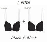 Underwear Women Self Adhesive Bras Female Nubra Magic Bra Invisible Push Up Silicone Sticky Fly BH Women Sexy ABCDEF