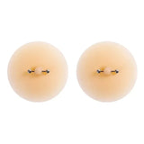 Tornova Solid State Rubber Nipple Patch Invisible and Traceless Solid Chest Patch Women's Sexy Breast Patch Nipple Decoration