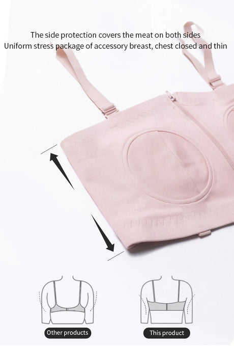 vvocci Hands Free Breastsucking Bra Breastfeeding Underwear New Collection Breastsucking Device Fixed Belt Artifact