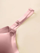 New Women Traceless Women's Comfortable and Breathable Ultra Thin Breastfeeding Bra Detachable Breastfeeding Bra