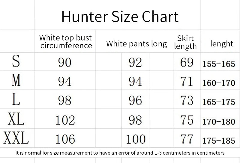 Anime Manga Hunter X Hunter Kurapika Cosplay Costume Wig Fingers Rings Chain Earrings Anime Uniforms Halloween Party Outfits