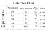 Anime Manga Hunter X Hunter Kurapika Cosplay Costume Wig Fingers Rings Chain Earrings Anime Uniforms Halloween Party Outfits
