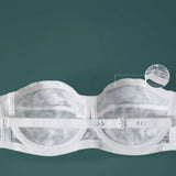 Mesh Thin Lace Transparent Bra Close-fitting Shockproof Seamless Invisible Bra Anti-sagging Lingerie Push Up Underwear Wedding