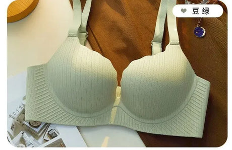 Ultra Thick 6CM Push up Bra for Small Chest Padded No Steel Ring Comfortable Sexy Lift Lingerie Flat Chest Women