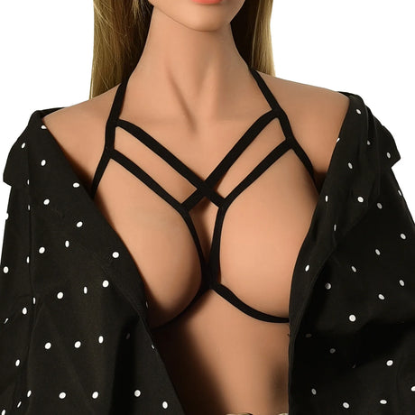 Exotic Apparel Women Babydoll Sexy Lingerie Bondage Wild Straps Harness Underwear Sexy Line Bra Top Strappy Wire Cage