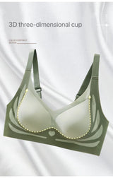 1pcs Women Seamless Bras Female Push Up Vests Style Wireless Underwears Lady Anti Sagging Comfort Soft Lingeries Ladies Camisole