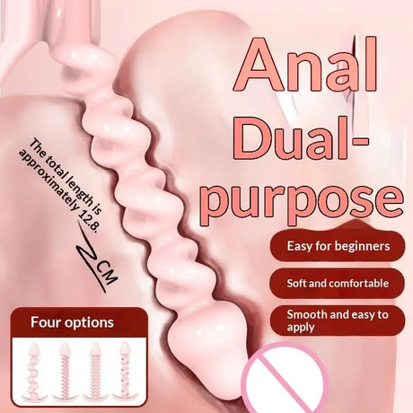 1 Pcs Hand-held TPE Pussy Butt Plug Sex Toys Sexy Accessories Adult Tools Femboy Porno Products 18+