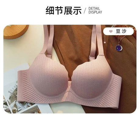 Ultra Thick 6CM Push up Bra for Small Chest Padded No Steel Ring Comfortable Sexy Lift Lingerie Flat Chest Women