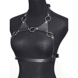 Leather Chest Harness for Women Fashion | Leather Chest Harness Accessories for Party, Dating, and Style | Leather Bra Harness