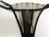 Women Sexy See Through Lace Bra Set Elegant Perspective Bikini Thong Set French Style Erotic Push Up Underwear Bra Panty Sets