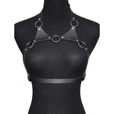 Leather Chest Harness for Women Fashion | Leather Chest Harness Accessories for Party, Dating, and Style | Leather Bra Harness