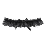 Women Sexy Lingerie Lace Floral Garter Belt Bowknot Leg Loop Wedding Garters Bridal Cosplay Fashion Stocking Ring For Ladies