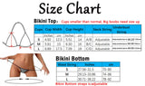 Clear Strap Bikini for Women Thong Swimsuit Invisible Straps Bikinis Thongs Bathing Suit Sexy Brazilian String Tanning Swimsuits