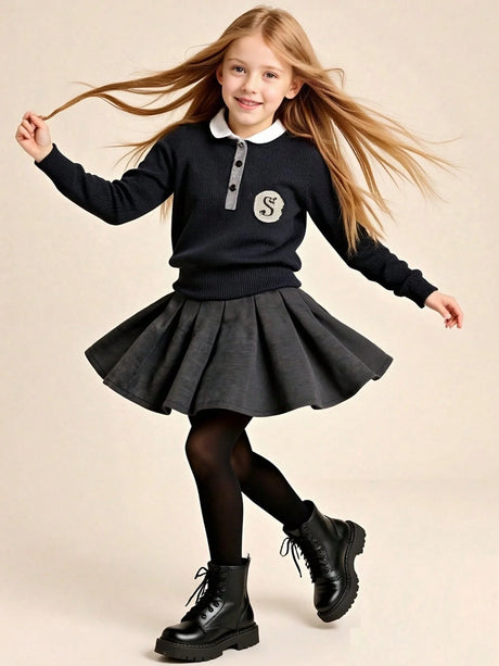 1 Pair of Kids Thin Fleece Thickened Leggings, Soft Comfortable Warm Dance Pantyhoses, for 2-12 Years Girls to Wear during Winter