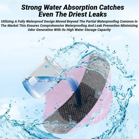 CHUANGERM Feminine Hygiene Period Panty Liners Washable Reusable Adult Diaper Panties For Elderly Support Soft Fit Daily