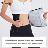 Vensslim Waist Trainer Belt for Women Slimming Waist Trimmer Corset Belly Body Shaper Band Sauna Sweat Girdle with Sauna Effect