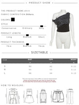Weird Puss Polka Dots Print T-Shirts Women Summer Trend Skew Collar Off Shoulder Backless Street Fashion Trend Ruched Crop Tops