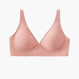 SUJIIN Sexy Wireless Bras for Women Plunge Seamless Invisible Padded Push Up Bra Comfortable Smoothing Female Bralette Bh MX074G