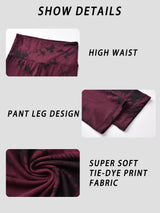 Super Soft High Waisted Tie Dye Leggings for Women Yoga Running Gym No See Through Workout Athletic Tights Gym Fitness