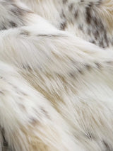 Short Stand Faux Fur Jacket White Loose Luxury Plush Coat Stylish Long Sleeves Women's Furry Jacket Winter New Fluffy Outerwears
