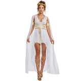 2026 Ancient Greek Goddess Dress Cosplay Costume Sexy Athena Arabic Robe Women Halloween Carnival Party Clothes fancy dress