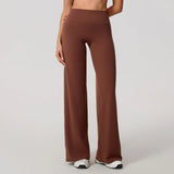 New Summer High Waist Wide-Leg Yoga Joggers Women's Autumn Casual Outdoor Sweatpants Female Straight Tracksuit Bottoms