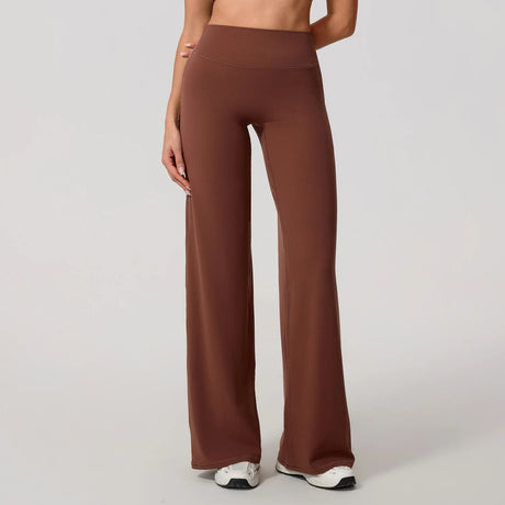 New Summer High Waist Wide-Leg Yoga Joggers Women's Autumn Casual Outdoor Sweatpants Female Straight Tracksuit Bottoms