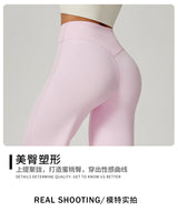 Women High Waist Wide Leg Yoga Pants Loose Flare Leggings Tummy Control Straight Workout Trousers Casual Lounge Pants Fitness