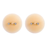 Tornova Solid State Rubber Nipple Patch Invisible and Traceless Solid Chest Patch Women's Sexy Breast Patch Nipple Decoration