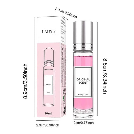 10ML Original Fragrance Women Pheromone Long-lasting Spherical Portable Enhances Fresh Fragrance and Charm Cologne With Box Gift
