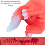 GEEBA Fantasy Red/Blue Dragon Male Masturbator Silicone Adult Men's Onahole Pocket Pussy Realistic Vagina Stroker Men Sex Toys
