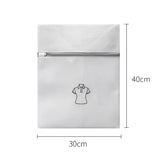 Laundry Bag Sets For Washing Machines Embroidery Fine Mesh Underwear Organizer Basket Clothes Cleaning Protect Anti-deformation