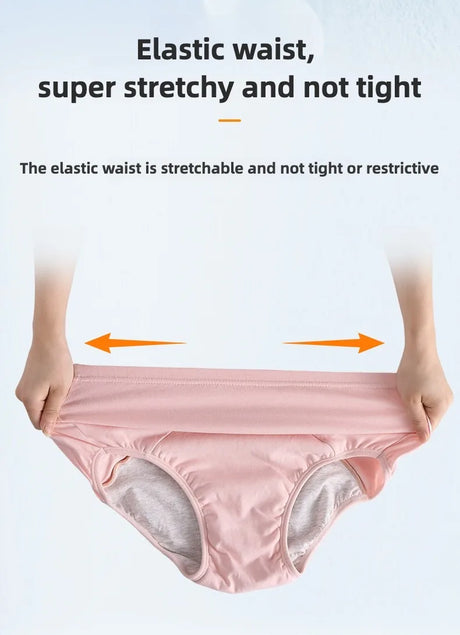 Incontinence Briefs Breathable Unisex Panties Set Pack Leak Proof Period Underwear for Women Plus Size Panties Lingerie Women's