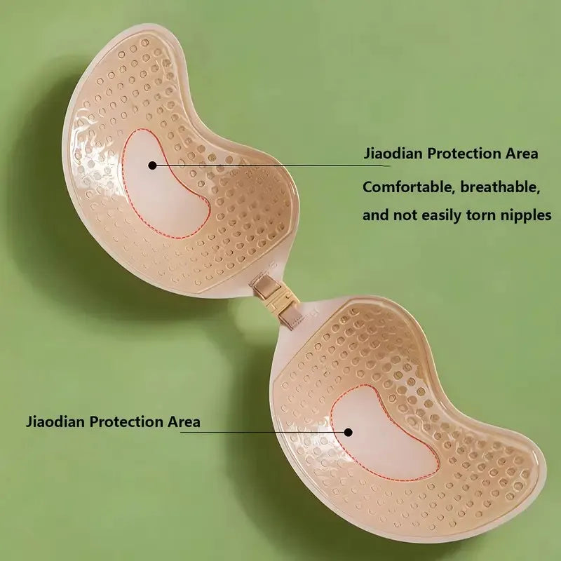 1 Piece Invisible Stick-On Lift Bra, Strapless & Seamless Push up Anti-Convex Bra, Women's Lingerie & Underwear Accessories