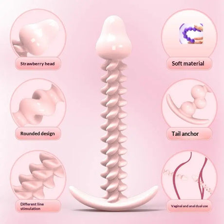 1 Pcs Hand-held TPE Pussy Butt Plug Sex Toys Sexy Accessories Adult Tools Femboy Porno Products 18+