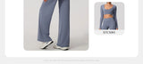 New Summer High Waist Wide-Leg Yoga Joggers Women's Autumn Casual Outdoor Sweatpants Female Straight Tracksuit Bottoms