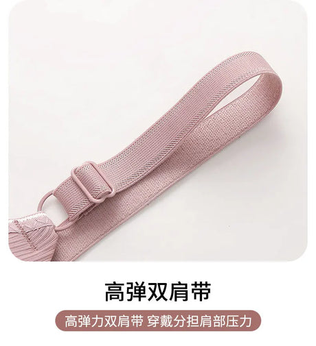 Breastfeeding Solid Color Bra Woman Gathers Prevents Sagging Postpartum Maternity Lady Brassiere Underwear Front Clasp Girl Bra