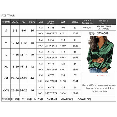 Spring And Autumn Women's Lapel Shirt Button Cardigan Top Black Green Red Elegant Fashion Office Basic Blouses For Female Shirts