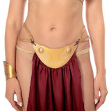 Leia Bikini Cosplay Slave Sexy Lingerie Costume Movie Space Battle Disguise Outfits Women Hand Props Halloween Fantasia Suits