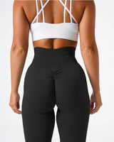 Scrunch Bum Tights Yoga Pants Leggings Women Seamless Sports Yoga Pant High Waist Ribbed Gym Clothes Fitness Workout Wear