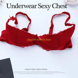 Women's Balconette Bra with Push Up Effect 1/4 Cup Lace Bra Underwired Low Cut Bra Bows Shelf Bra Bralette Lingerie
