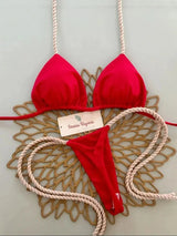 Micro Bikinis Women Swimsuit New Sexy Swimwear Halter Bikini Set Brazilian Biquini Female Thong Beachwear Party Wear
