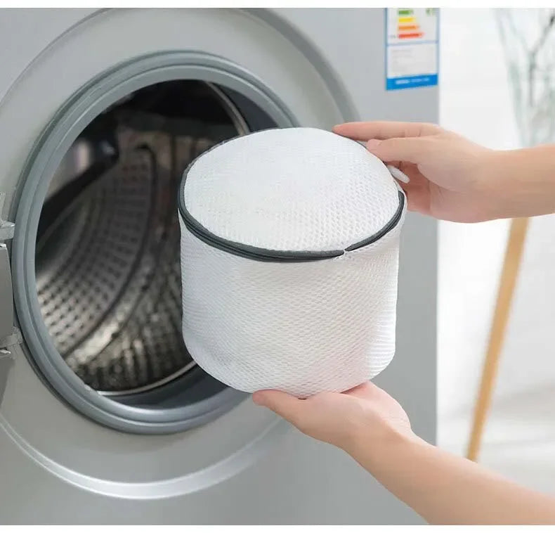1/2/3pcs-Women Lingerie Bra Underwear Laundry Washing Bags Net Mesh Clothes Sock Organizer Zip Bags Hosiery SaverBras Protector